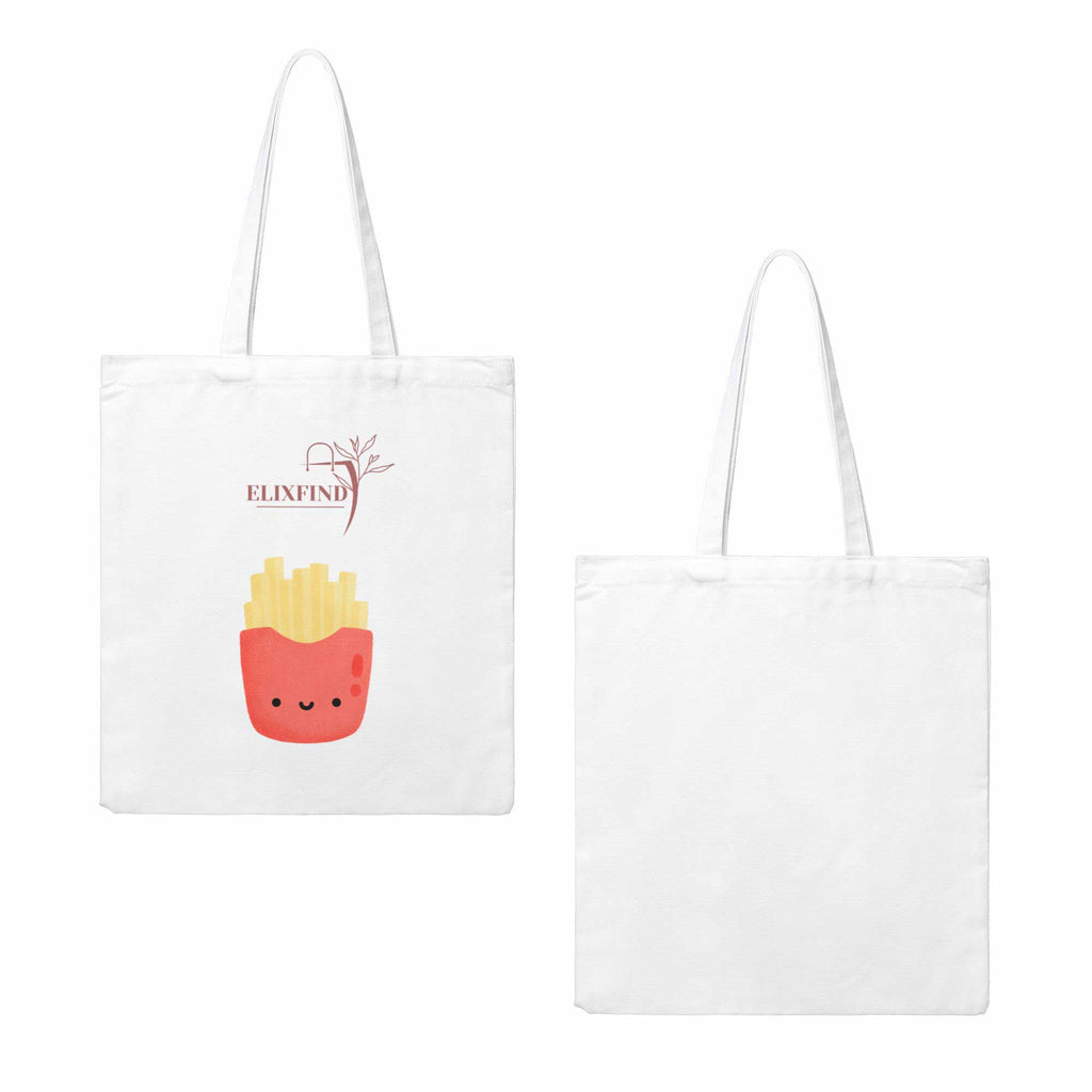 Canvas tote bag - French fries