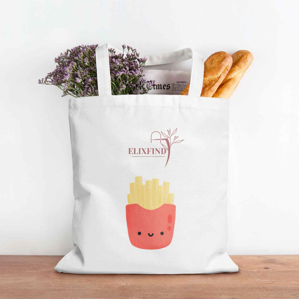 Canvas tote bag - French fries